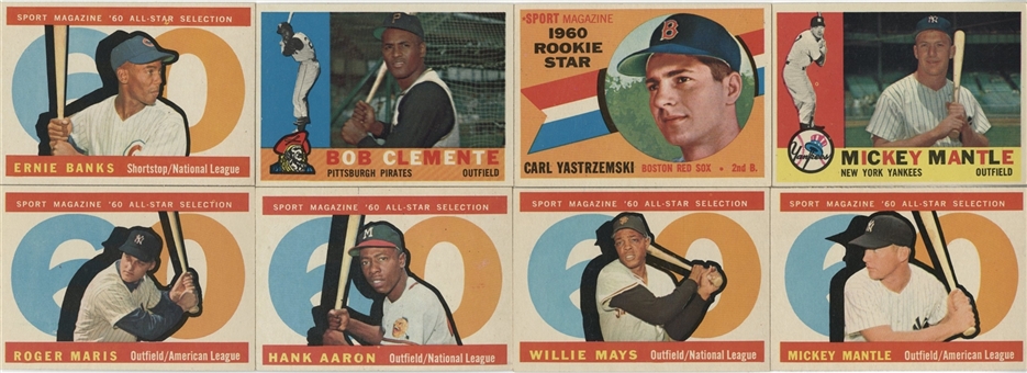 1960 Topps Baseball High Grade Near Set (570/572)